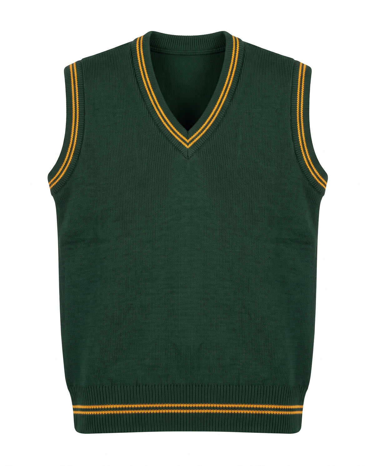 Dar-e-Arqam School Sleeveless V-Neck Sweater / Vest – Green