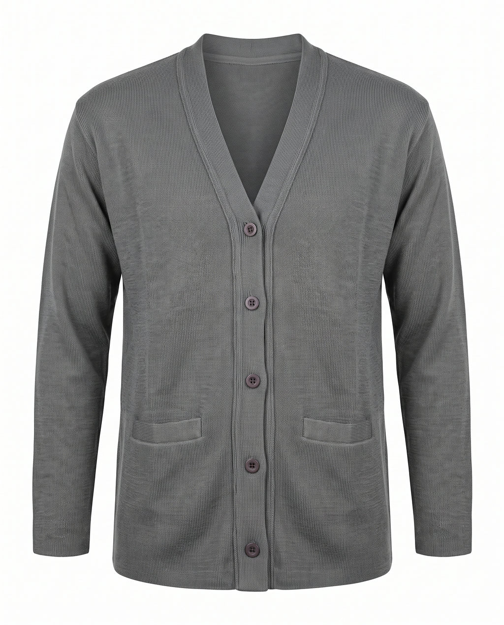 Official School Girls Full Sleeve Cardigan Sweater – Grey