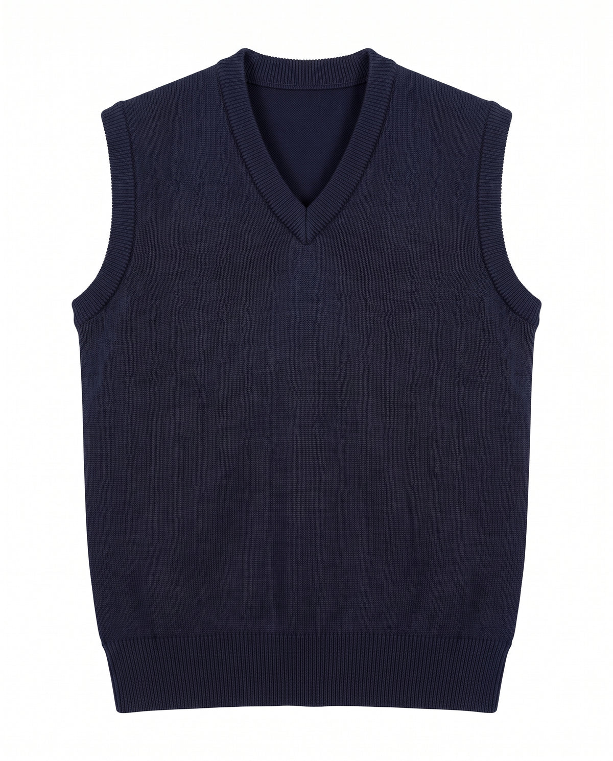 Official School Sleeveless V-Neck Sweater / Vest – Navy Blue