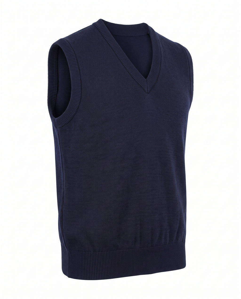 Official School Sleeveless V-Neck Sweater / Vest – Navy Blue